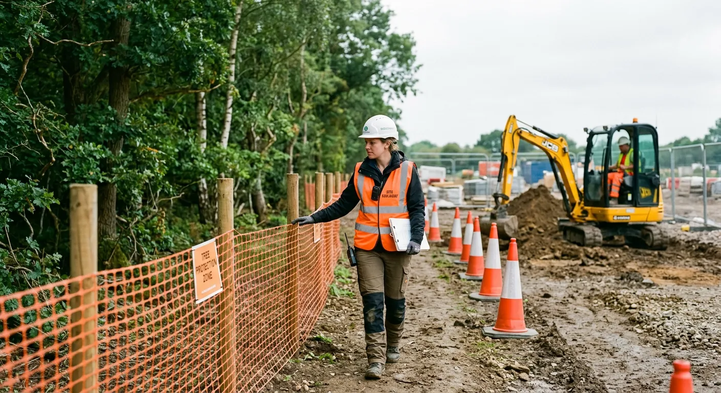 ECoW Supervising Construction Site